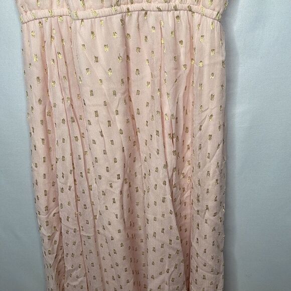 Plenty by Tracy Reece Light Pink and Gold Dress. Size XSP. - Picture 10 of 14